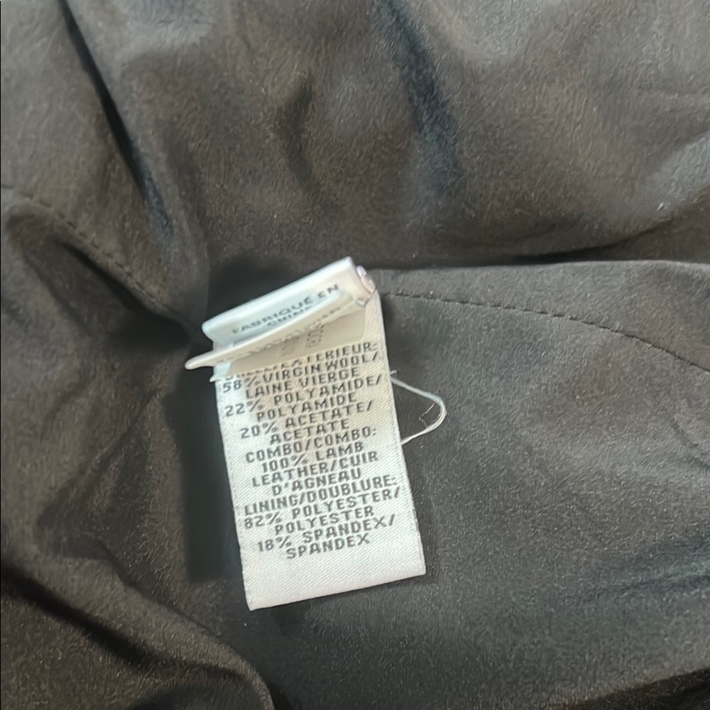 Stylish Black and Gray Women's Jacket Diane von Fursternberg - Picture 6 of 6